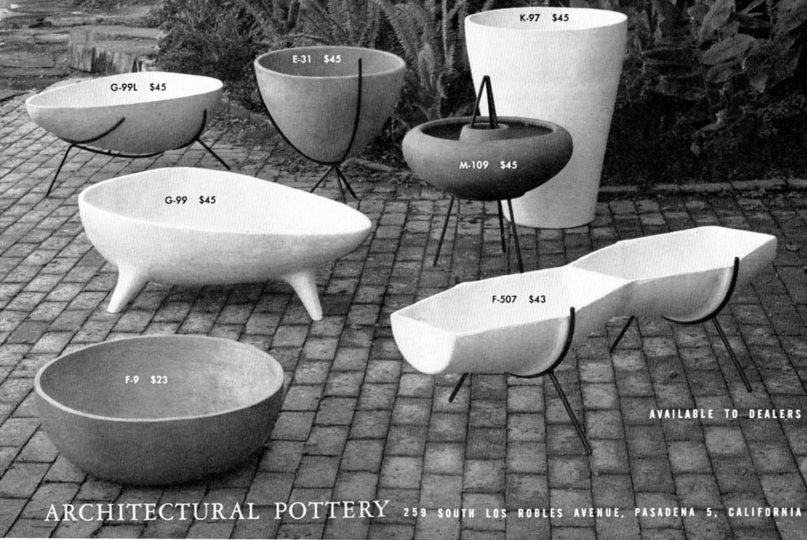 HUGE 1964 Architectural Pottery Catalog Cressey Leeland Neutra Eames Era 